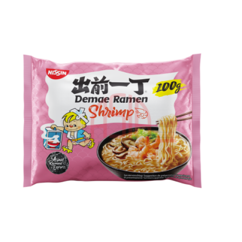 NISSIN Noodle SHRIMP 100G x 30 - Bilde 2