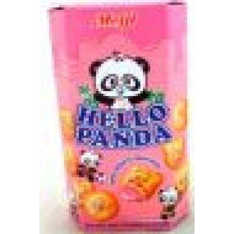 Hello Panda STRAWBERRY  (10pk x 50g) x 8