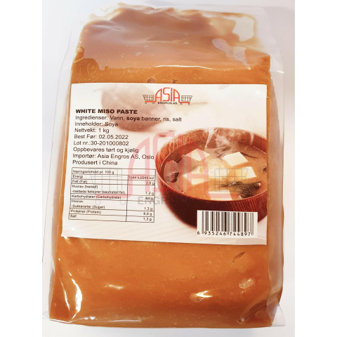 Miso paste WHITE  1KG x 10 - Bilde 2