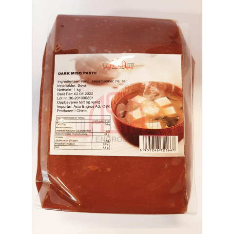 Miso Paste DARK 1kg x 10 - Bilde 2