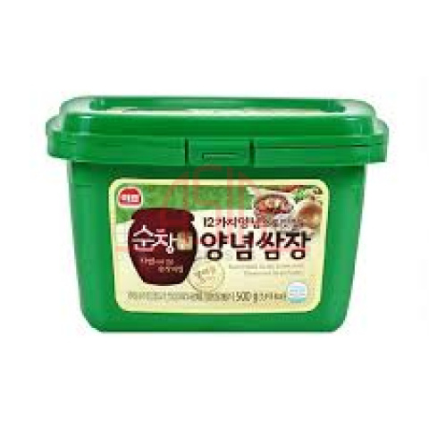 Korean GREEN Seasoned soybean paste SSAMJANG 500g x 20 - Bilde 2