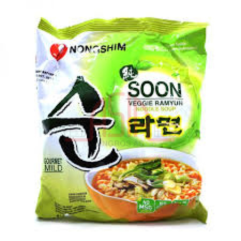 Nongshim SOON Veggie Ramyun 112g x 20 - Bilde 2