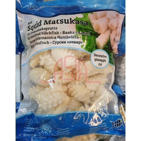 Frozen Squid PINEAPPLE Cut MATSUKASA 1KG x 10 - Bilde 2