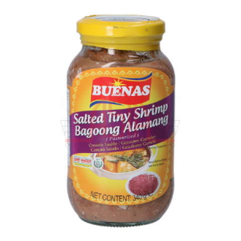 PH Salted TINY Shrimp Paste BUENAS 24x340g - Bilde 2