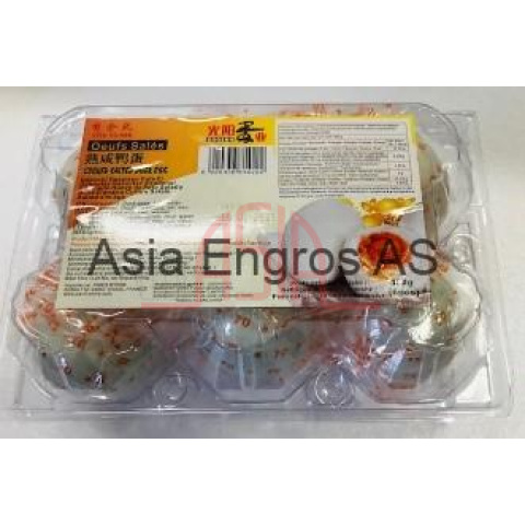 SALTED DUCK EGG/ HOT VIT MUOI 6 PCS