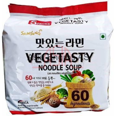 Samyang Noodle vegetasty noodle soup 8x5x115g