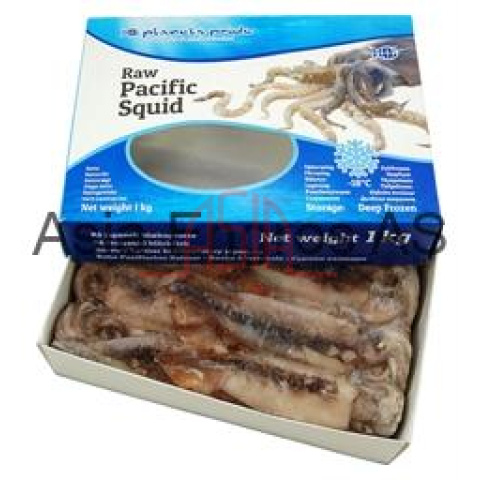 FROZEN SQUID PACIFIC 8-13 CM MUC GHIM 10X1KG