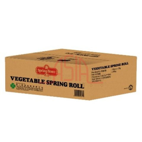 Frozen Vegetable springroll SPRINGHOME 100stk x 4box