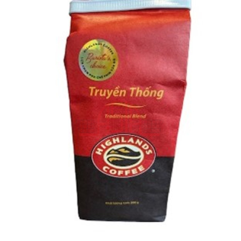 HIGHLAND COOFEE 12 X 200G Huong vi truyen thong