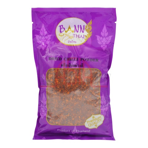 Dried Chilli Gorund Powder BANN THAi 50 x 100g