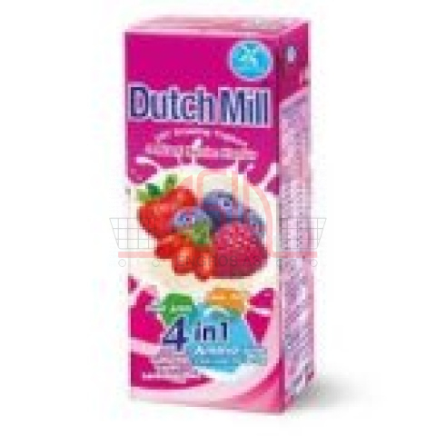 DUTCH FRUIT DRINK MIXED BERRY 48X180ML