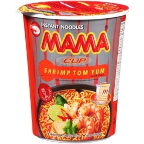 MAMA CUP TOM YUM SHRIMP 70G x 12